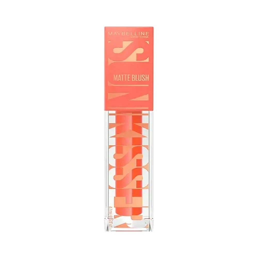 Blush líquido Maybelline Sunkisser Matte 34 Peachy Quench - 4,7mL