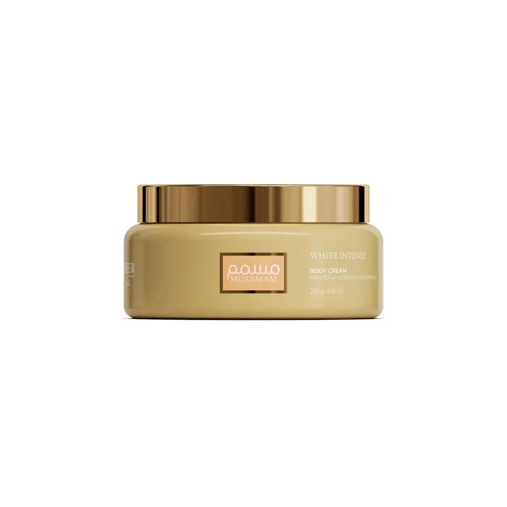 Creme Corporal Afeer Musamam Branco Intenso 250G