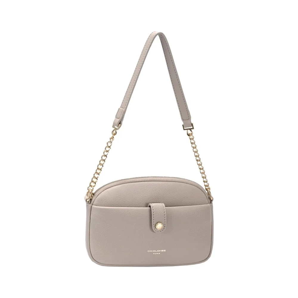 Bolsa Feminina David Jones CM7320-2 Oxford Tan