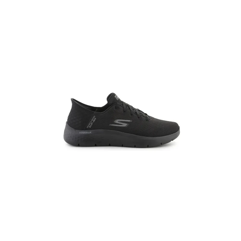 Sapato Skechers Slip-Ins Go Walk Flex Masculino Preto 8