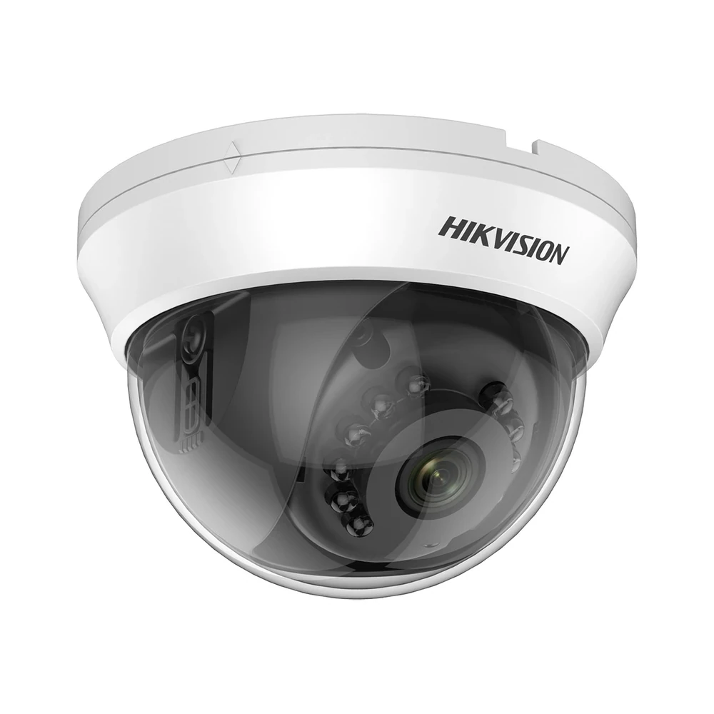 Câmera de Segurança Hikvision DS-2CE56D0T-IRMMF Turbo HD 2.8mm 2MP Colorida Domo