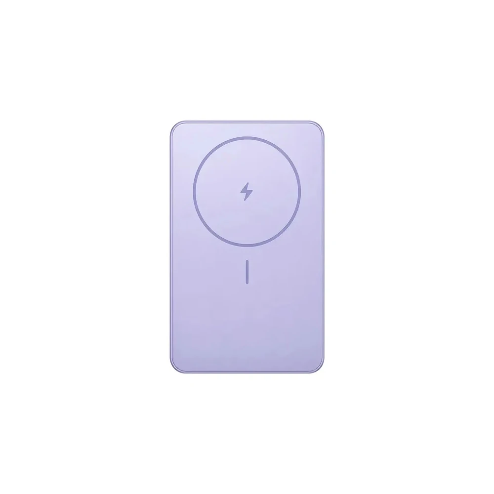 Carregador Portátil Xiaomi Magnético WPB0507S 5000mAh - Roxo
