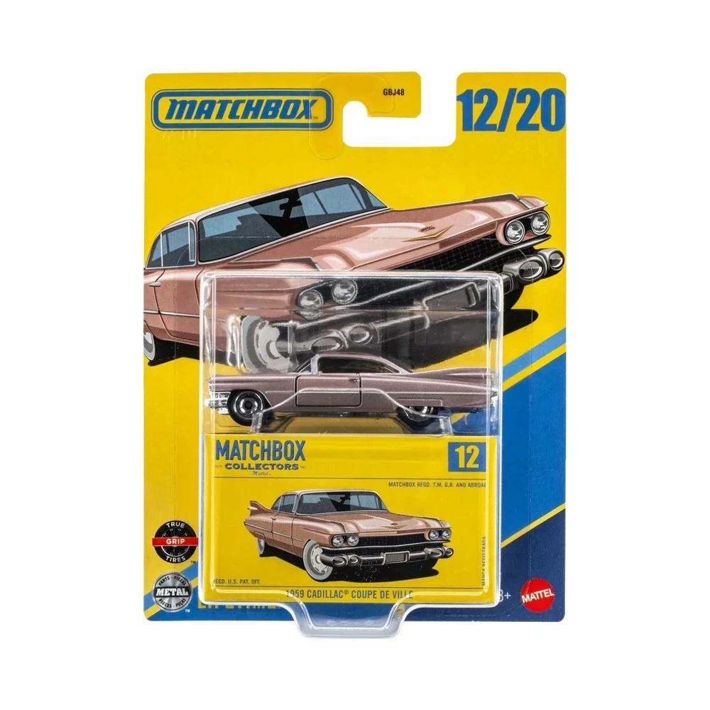 Carrinho Cadillac Coupe De Ville 1959 Matchbox Collectors - Mattel GBJ48 JCL29