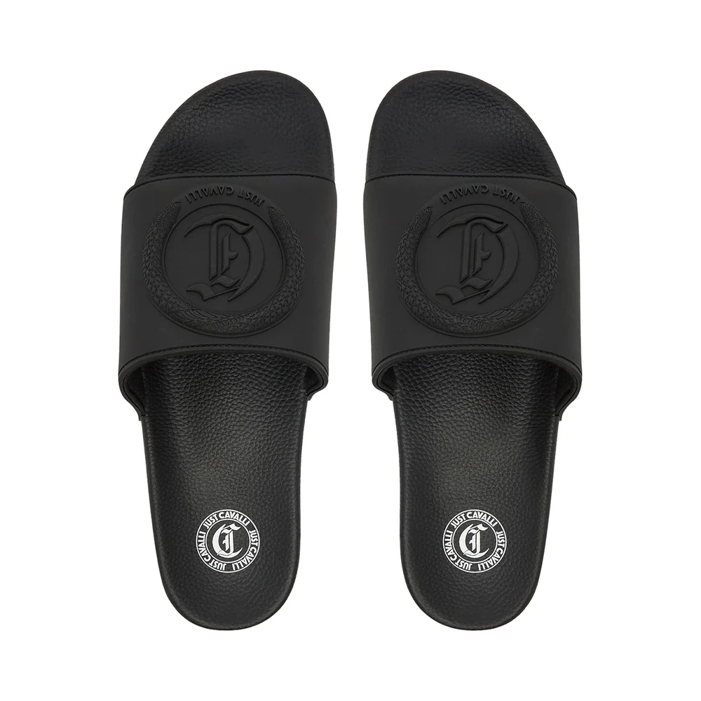 Chinelo Just Cavalli 78QA3SZ4 ZSC30 899 - Masculino