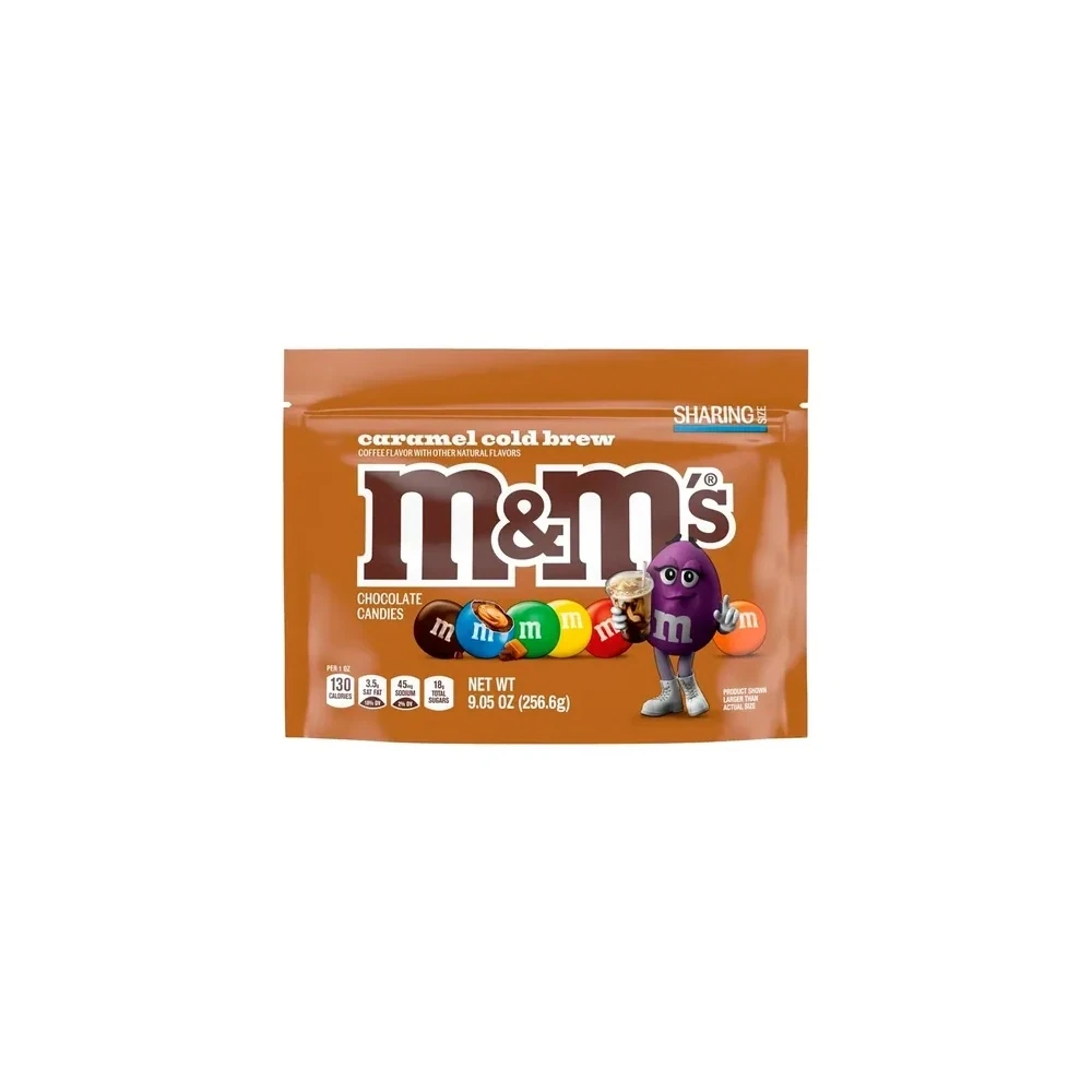 Chocolate Mars M&M Caramelo e Café Gelado Pacote 9.5OZ 257G