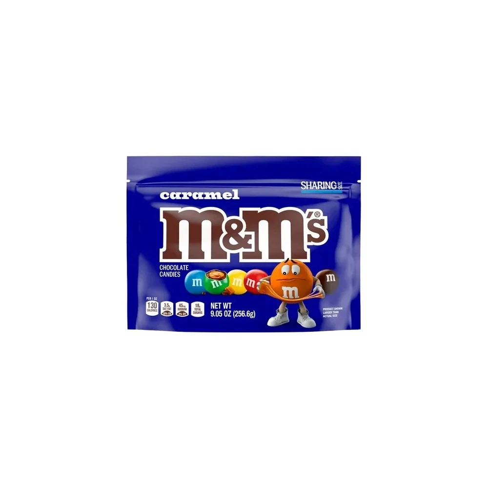 Pacote de Chocolate Mars M&M Caramelo 9.5OZ 256G