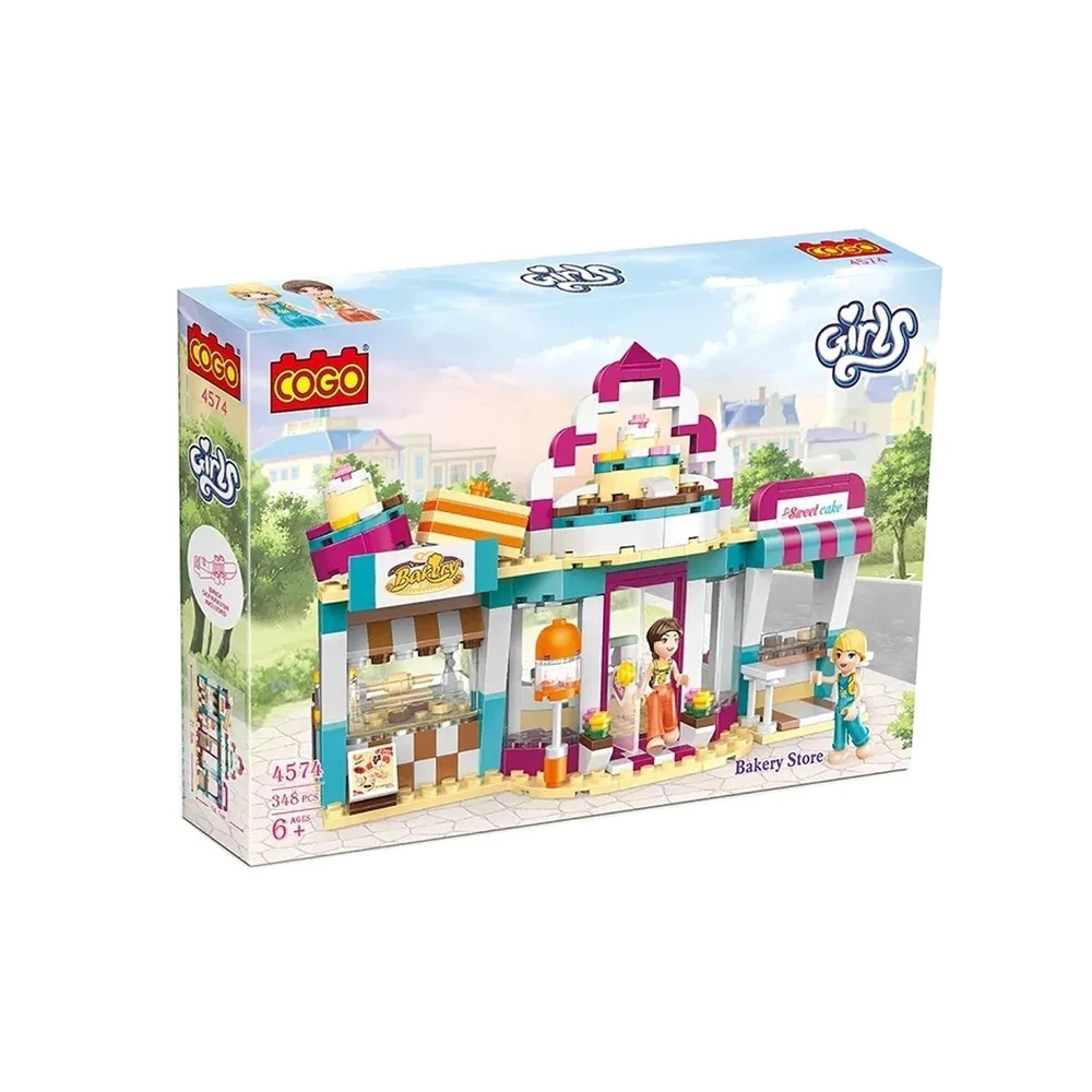 Jogo Cogo Meninas Loja de Bolos - 4574 (348 Peças)