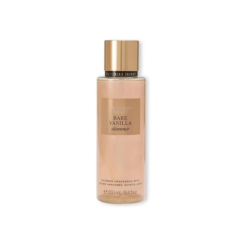 Colônia Spray Feminino Victoria's Secret Bare Vanilla Shimmer Brume Parfumée 250 ML