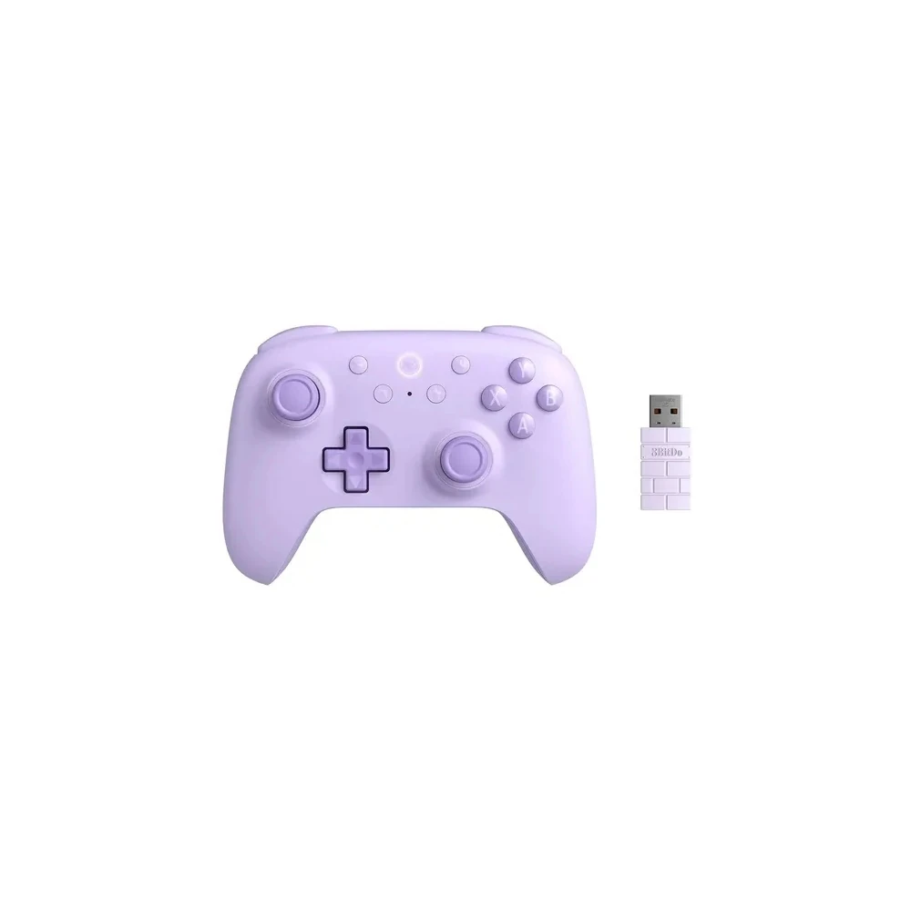 Controle 8BITDO Ultimate 2C 81HD01 Sem Fio para Windows / Android - Roxo