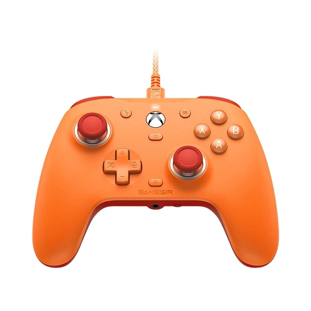 Controle Gamesir G7 SE com Fio para Xbox Series e Windows 10/11 Laranja Vibrante