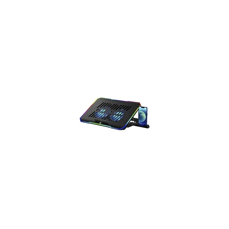 Cooler para Notebook Satellite A-CP42 RGB / USB / 9" a 17" - Preto