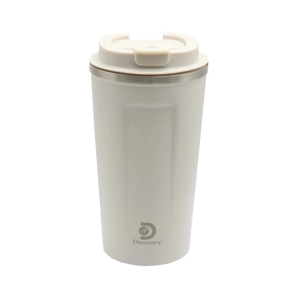 Copo Térmico com Tampa Discovery 18493 500mL - Bege