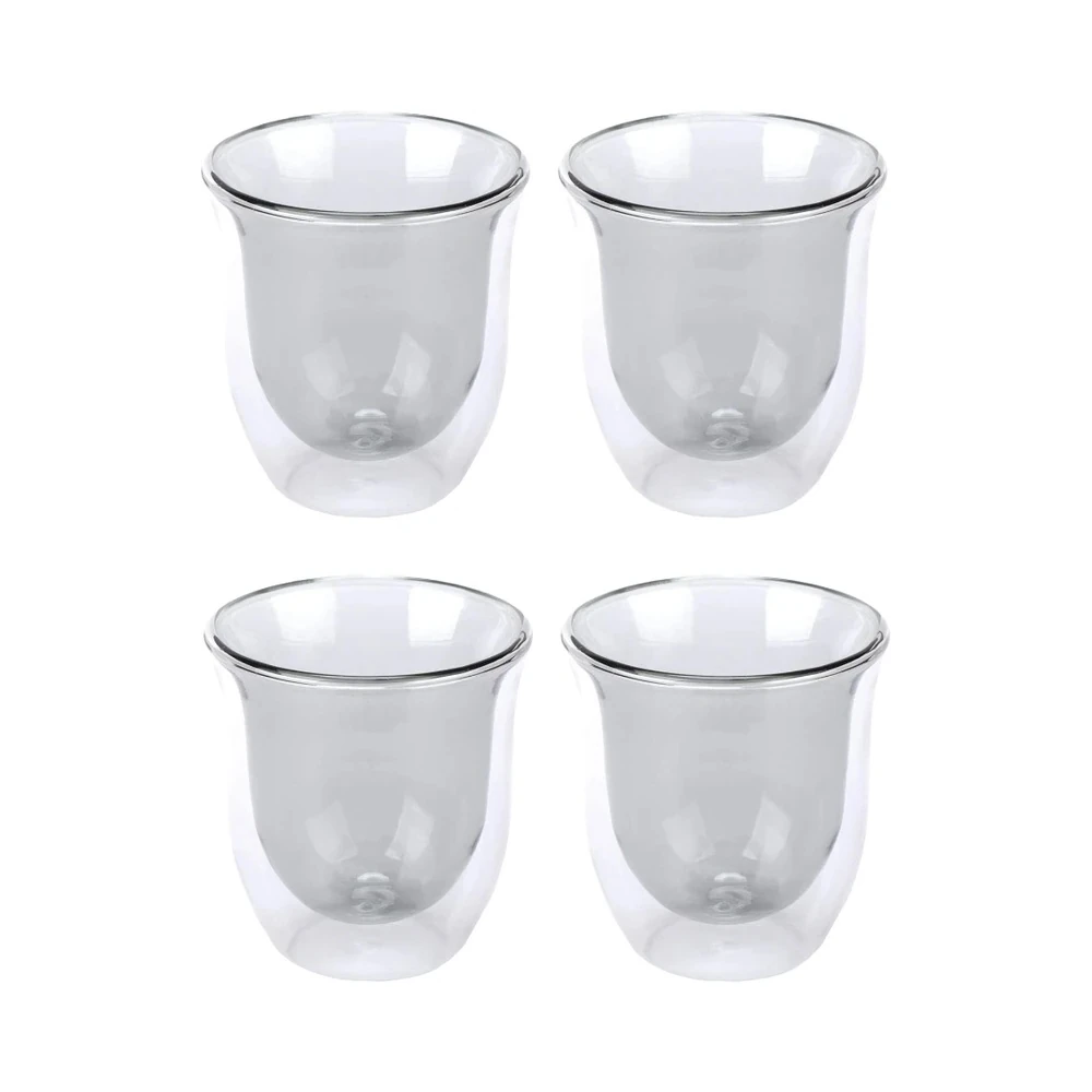 Jogo de Copos de Parede Dupla para Café Espresso 75mL La Cafetiere - LCDWJESPRES4PC (4 unidades)