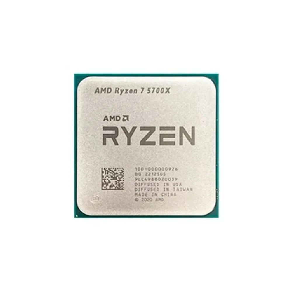 Processador OEM AMD AM4 Ryzen R7 5700X 3.4GHZ sem cooler sem ventoinha Sem Garantia