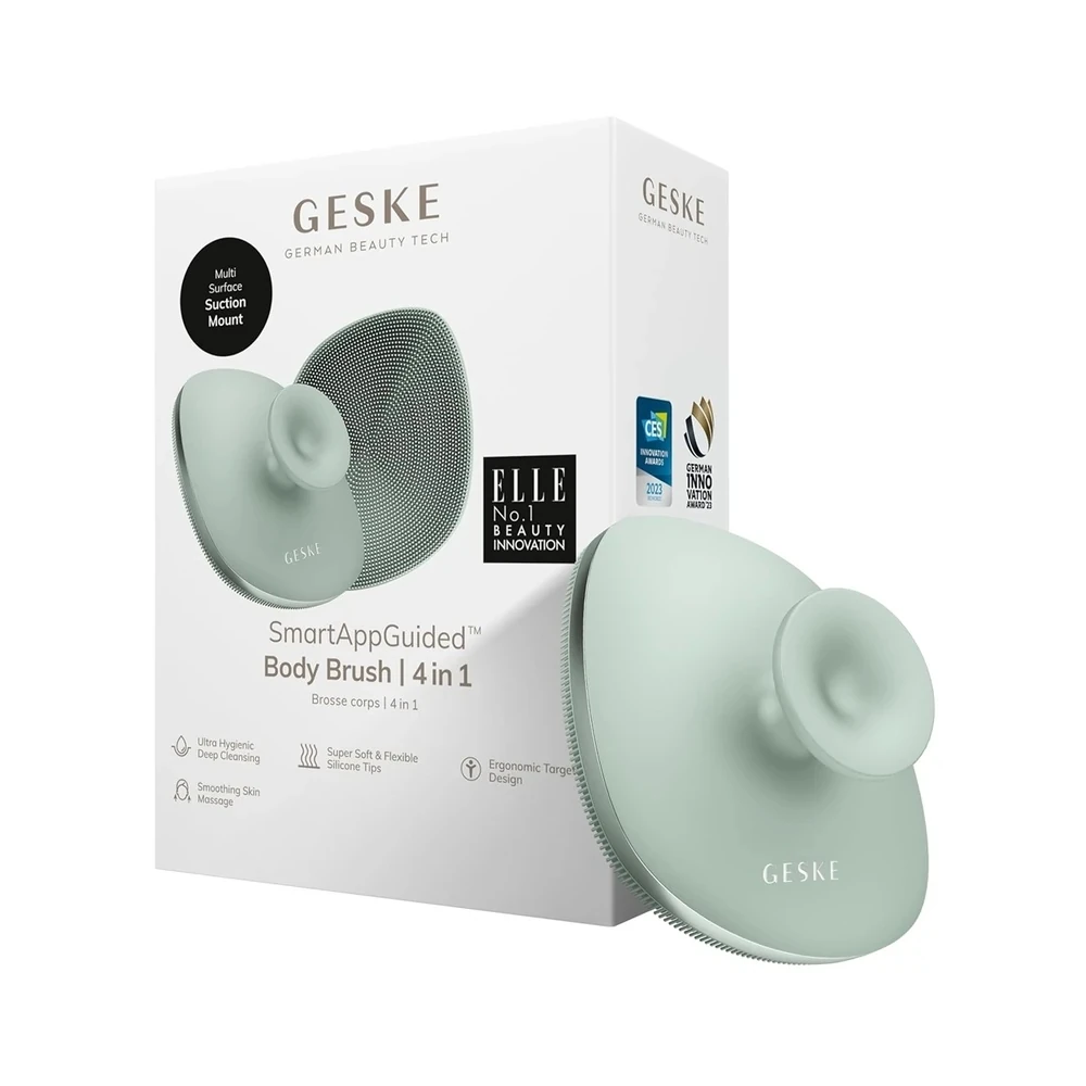 Escova Corporal GESKE 4 em 1 - Verde
