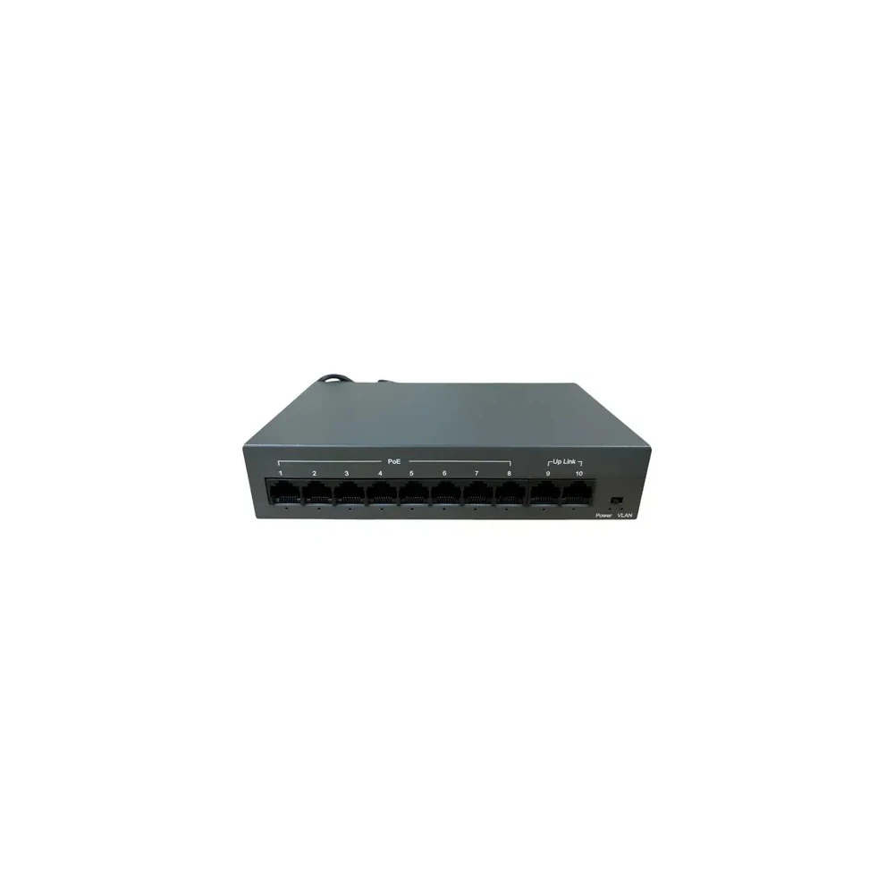 Switch F. 08POE 96W 10/100/1000MBPS 8POE 2*RJ45 G082-02
