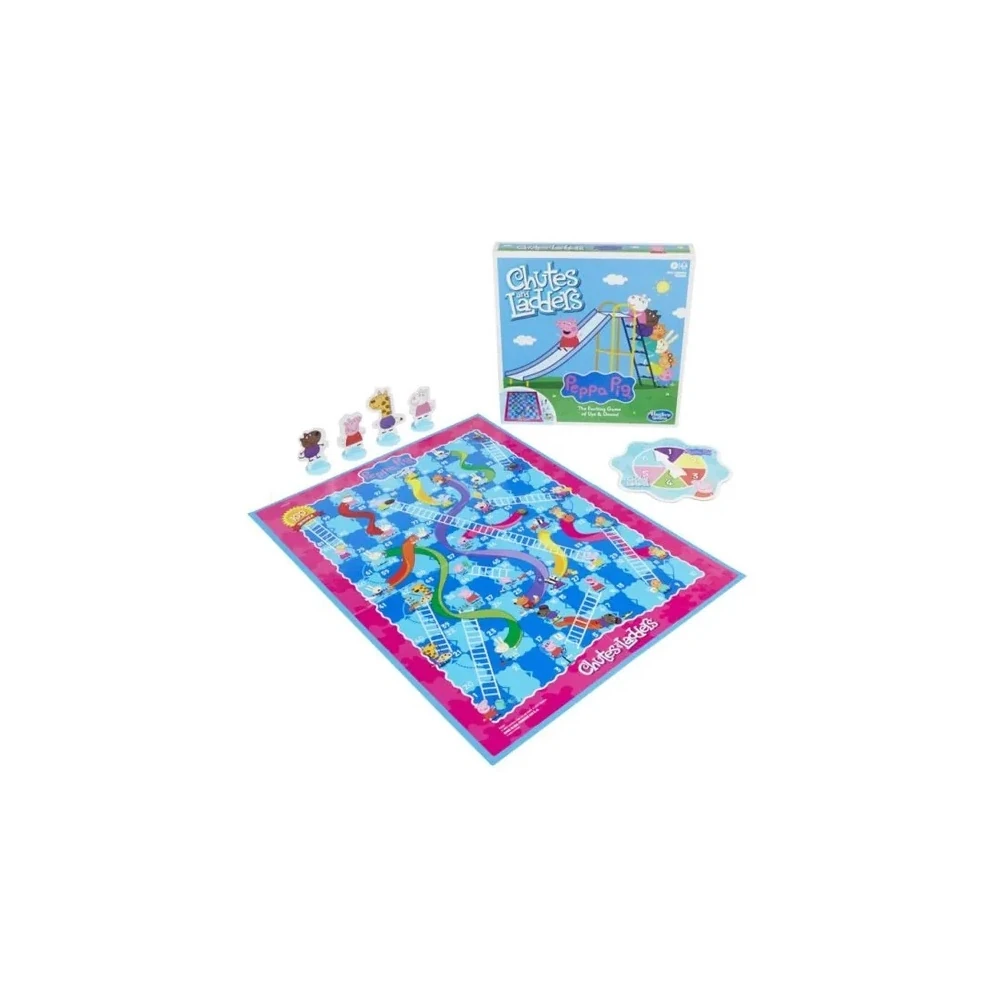 Figura Hasbro Jogo de Chutes e Escadas Peppa Pig