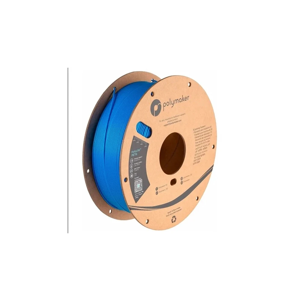 Filamento para Impressão 3D Polymaker Petg 1KG 1,75MM Azul