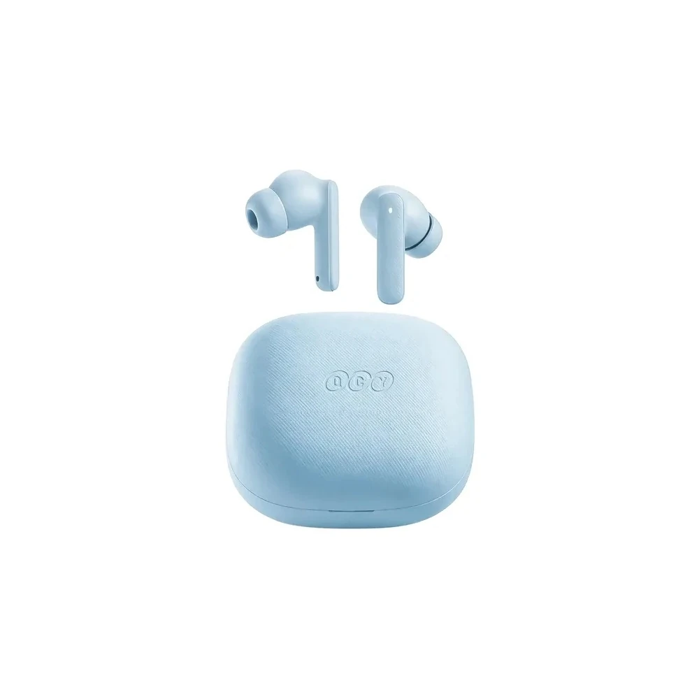 Fone de Ouvido QCY Buds BH24QT43A Wireless - Azul Claro