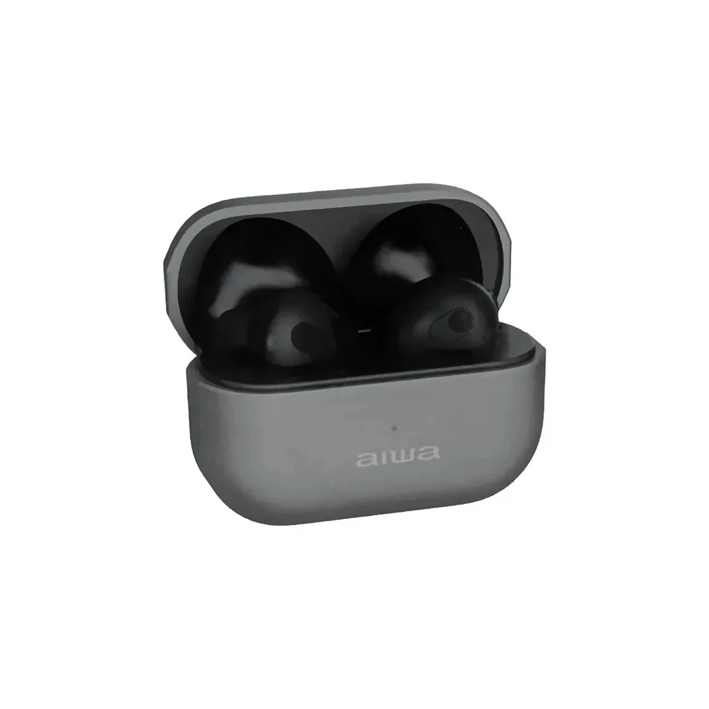 Fone de Ouvido Sem Fio Aiwa AWTWSGM3 - Preto/Cinza