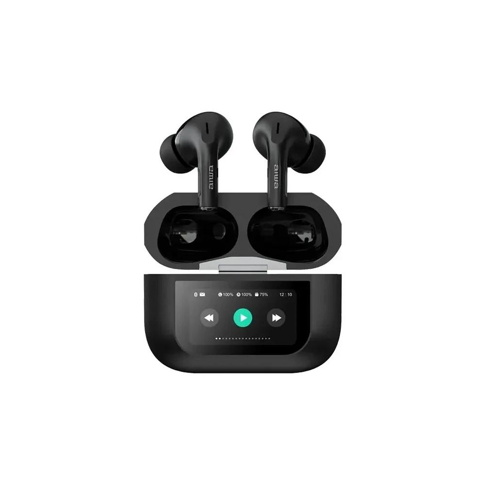 Fone de Ouvido Sem Fio Aiwa Awtwsgprob com Cancelamento de Ruído - Preto