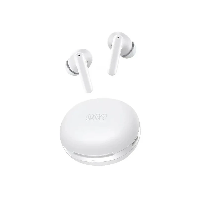 Fone de Ouvido Sem Fio QCY T13 ANC2 BH23HT09A - Moon White