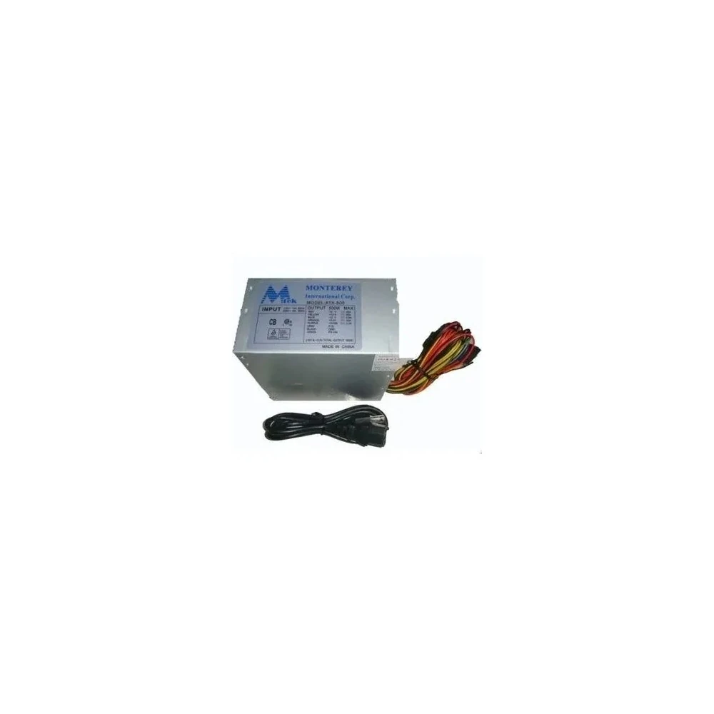 Fonte 500W Mtek MK-500WF (20/24 Pinos)
