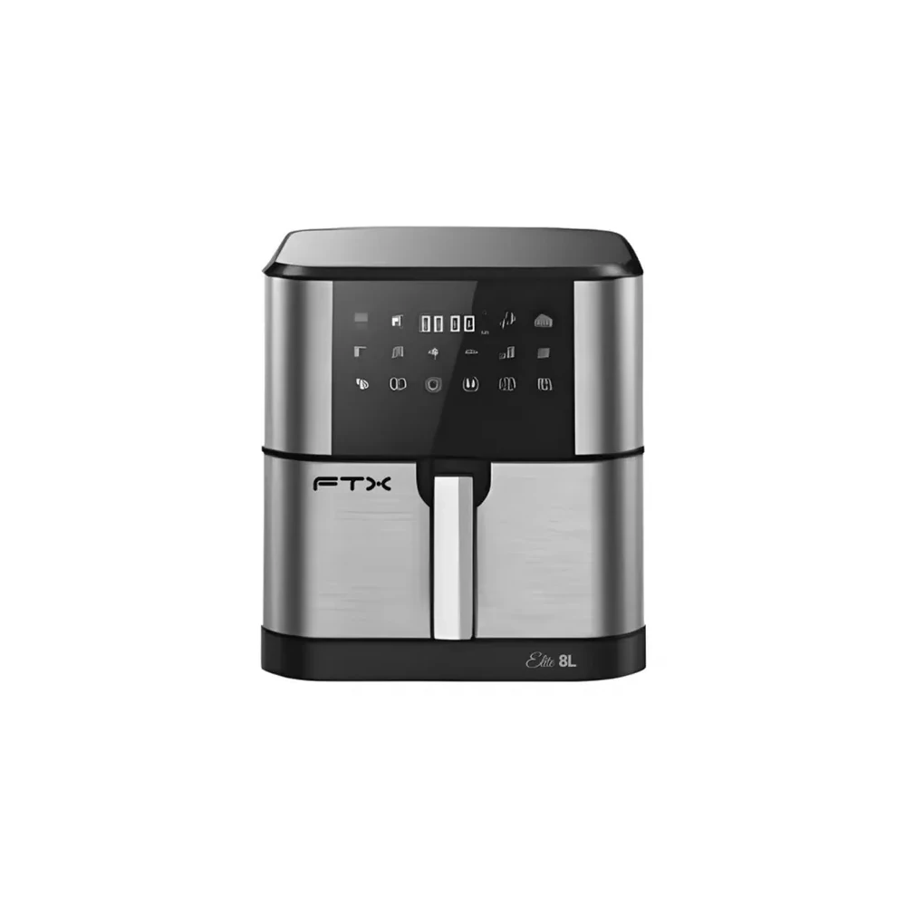 Fritadeira Elétrica Air Fryer Elite FTX AF2-08V1 8L 1800W 220V Prata/Preto