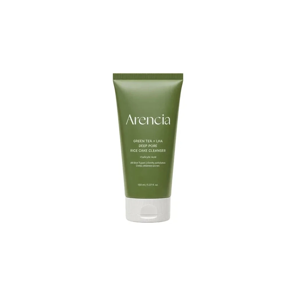 Gel de Limpeza Facial Arencia Green Tea + Lha Deep Pore Rice Cake Cleanser 150G