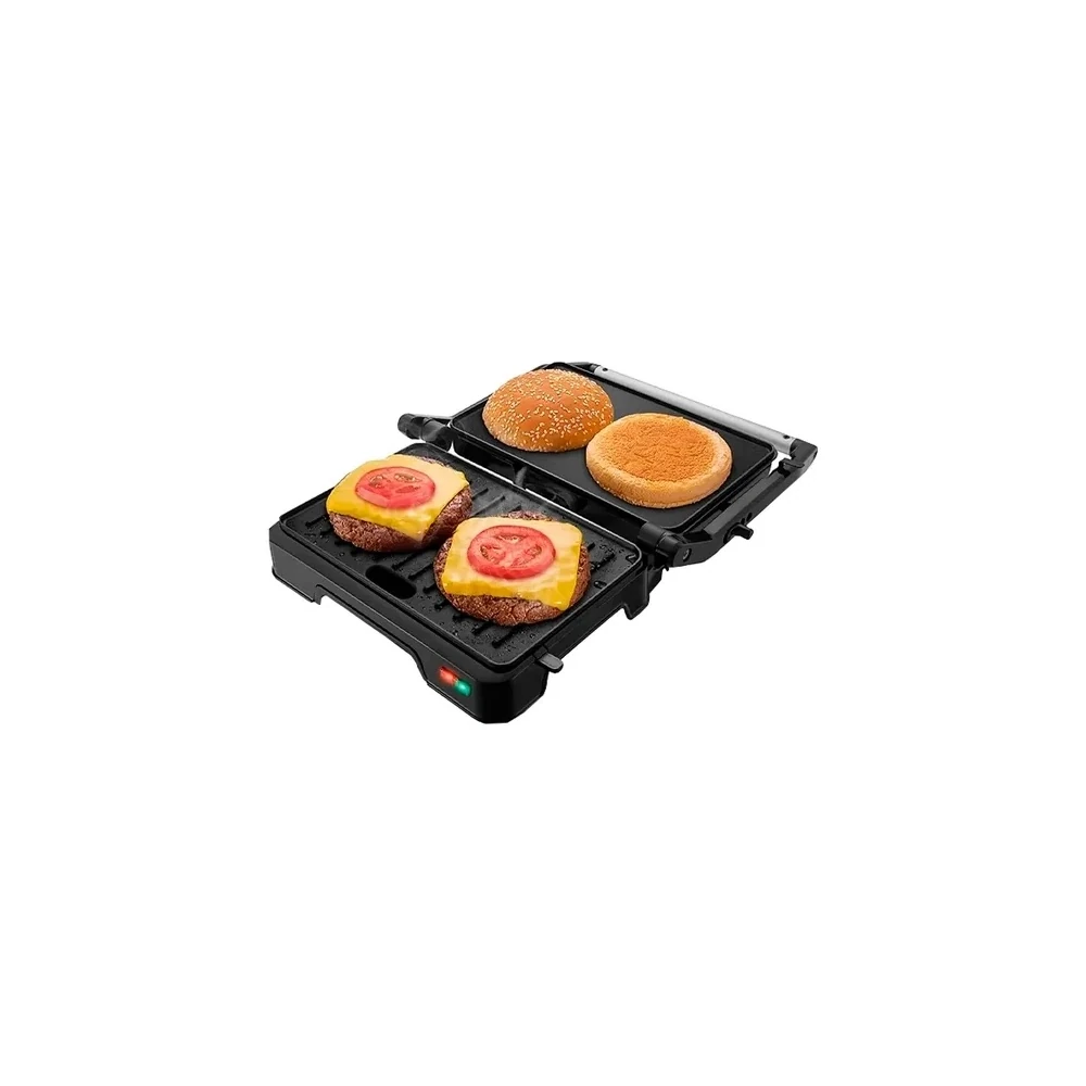 Grill Mondial Master Press Duo PG-01-180 - 1000W - Sanduicheira - 220V/60Hz - Preto