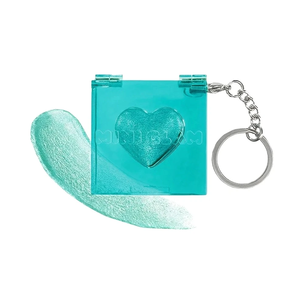 Iluminador Shimmer Mini Glam Coração Azul-petróleo MGA Entertainment 122739EUC - 5,23 g