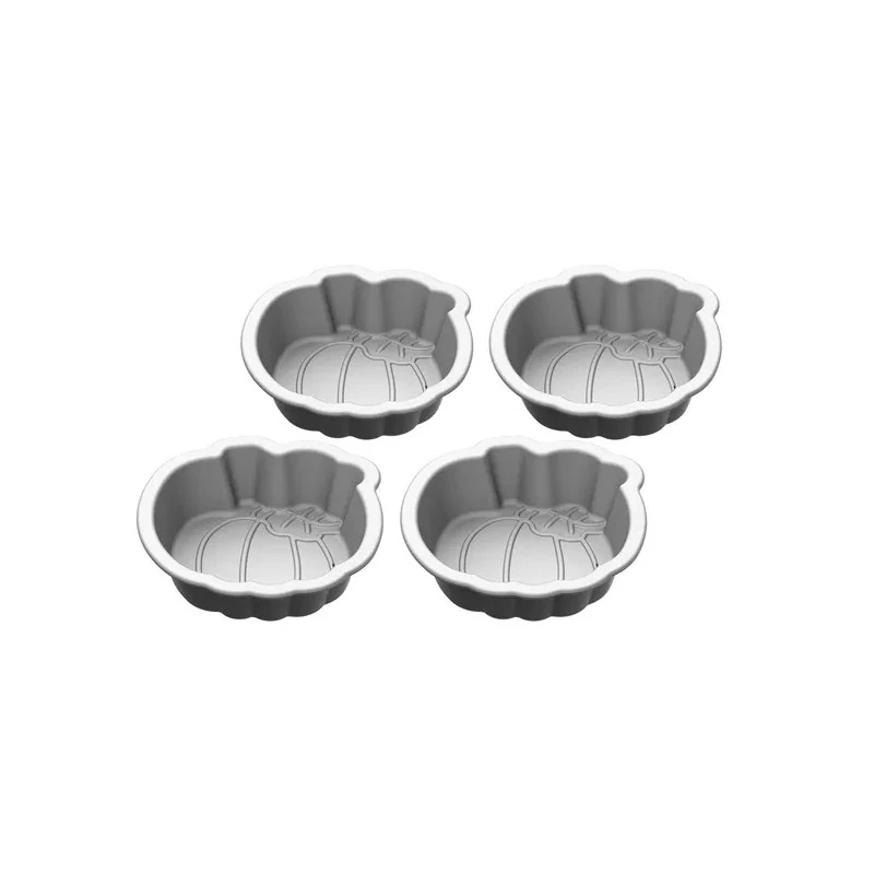 Jogo de Mini Moldes Cuisinart CMBM-4PMK Abóbora - 4 Peças