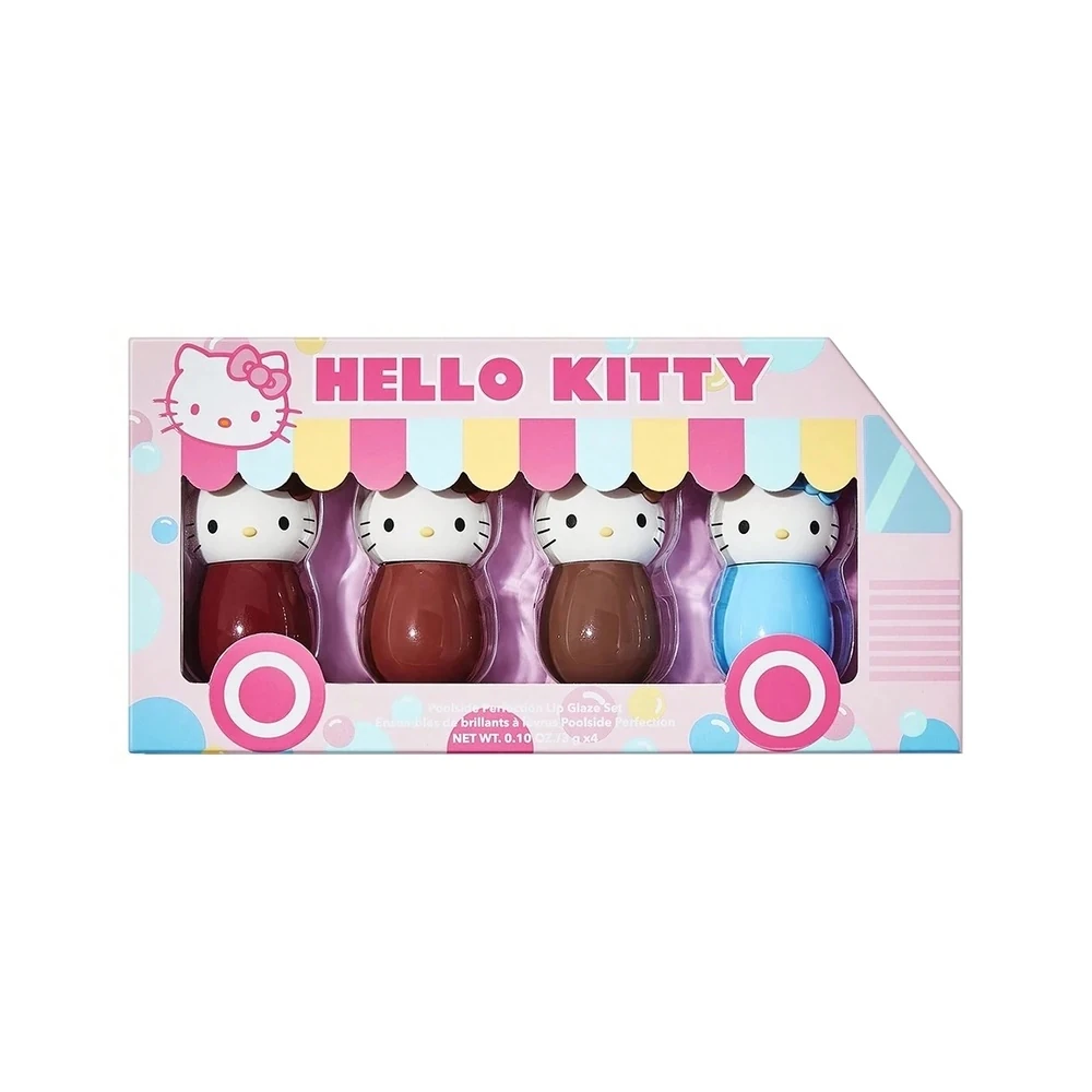 Kit Batom Líquido Sheglam Hello Kitty Poolside Perfection (4 Unidades de 3g)