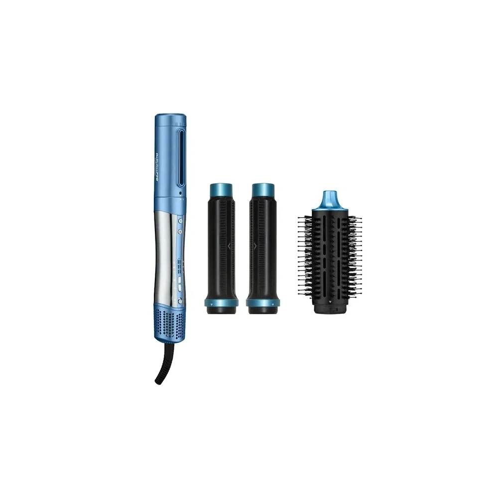 Kit de Secador e Modelador Babyliss Pro Nano Titanium Style Switch New Curl Collection - 3 Em 1 - Bivolt - Azul
