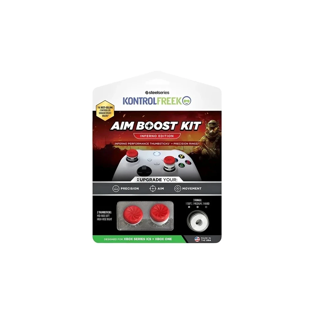 Kit de Grip para Joystick Kontrolfreek 6152-XBX Aim Boost para Xbox - Inferno