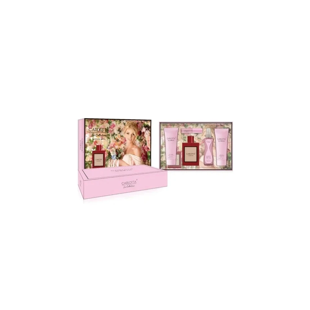 Kit Perfume Feminino Carlotta Blossom Mean 5 Peças