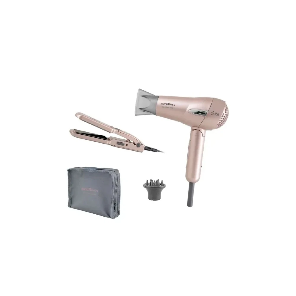 kit-secador-e-plancha-britania-travel-1200w-bivolt-rosa-dourado_caa266456VN