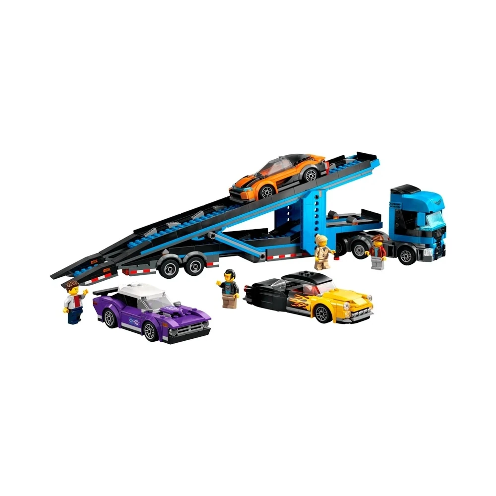 Jogo Carro Transportador Lego City - 60408 (998 peças)