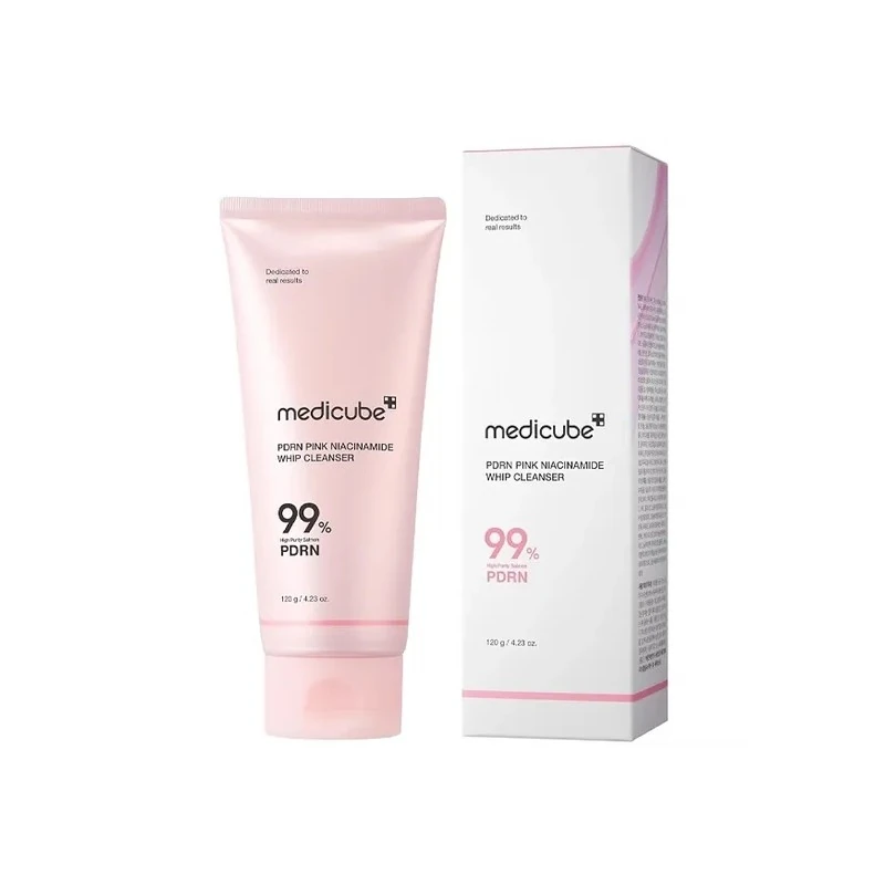 Limpador Facial Medicube PDRN Pink Niacinamide Whip Cleanser de 120 G