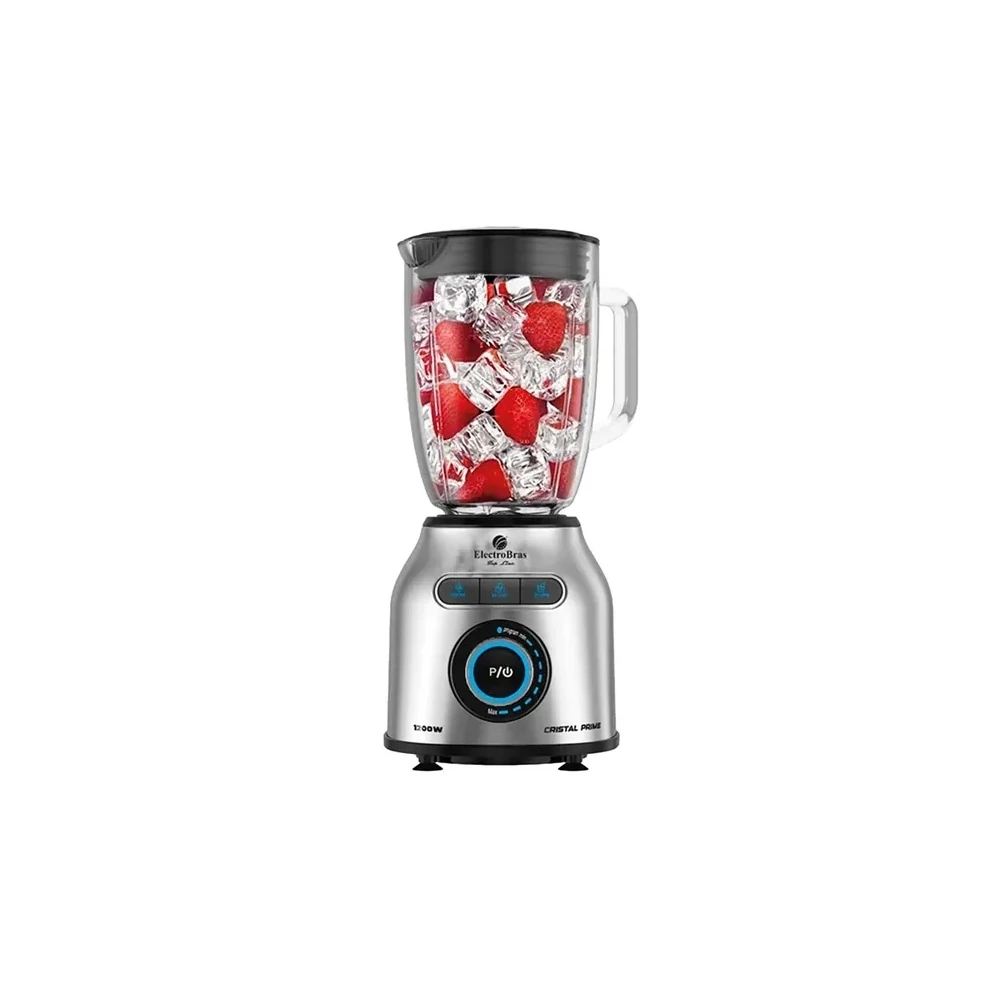 Liquidificador Electrobras Cristal Prime EBL-10 - 1200W - 1,8L - 220V 50/60HZ - Inox