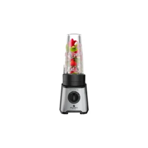 Liquidificador Electrobras Personal Blender EBPB350 350 Watts 750 ML 2 Velocidades + Pulsar 127V ~ 60HZ - Preto/Prata