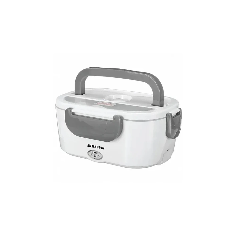 Marmita Térmica Elétrica Megastar BA60N 40 Watts 1.5 Litros Bivolt - Branco/Cinza
