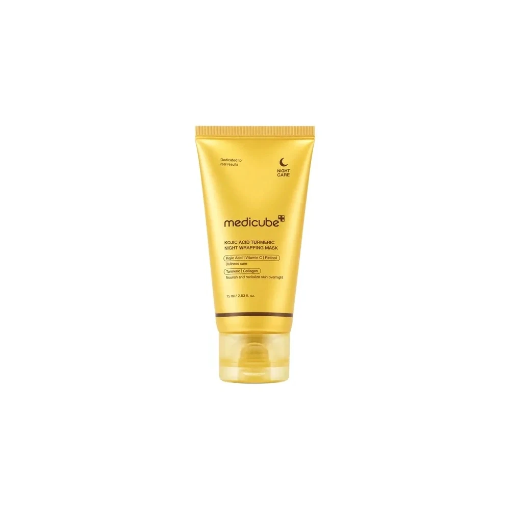 Máscara Facial Noturna Medicube Ácido Kójico Cúrcuma Night Wrapping 75ML
