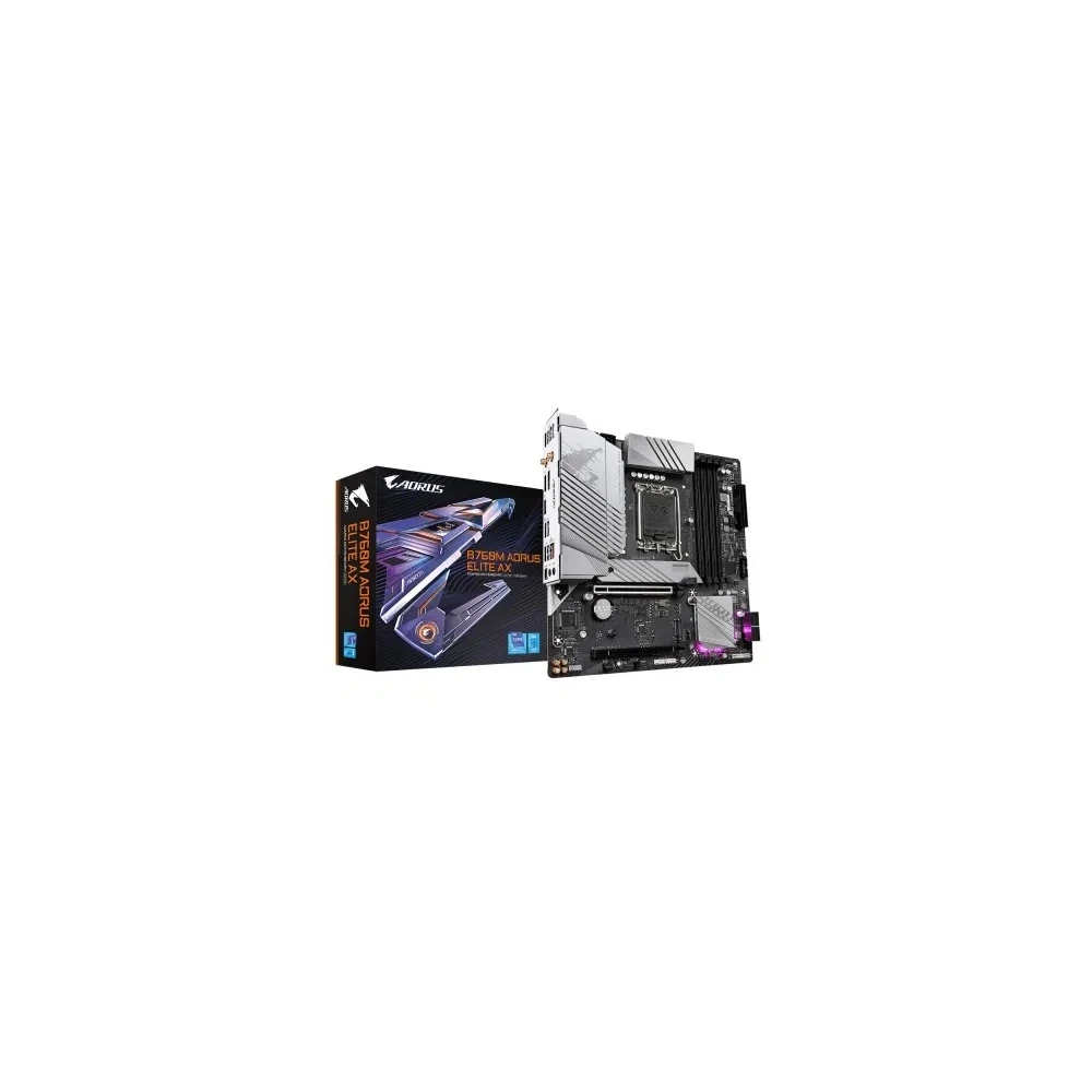 Placa-mãe Gigabyte B760M Aorus Elite Ax DDR5/HDMI/WF