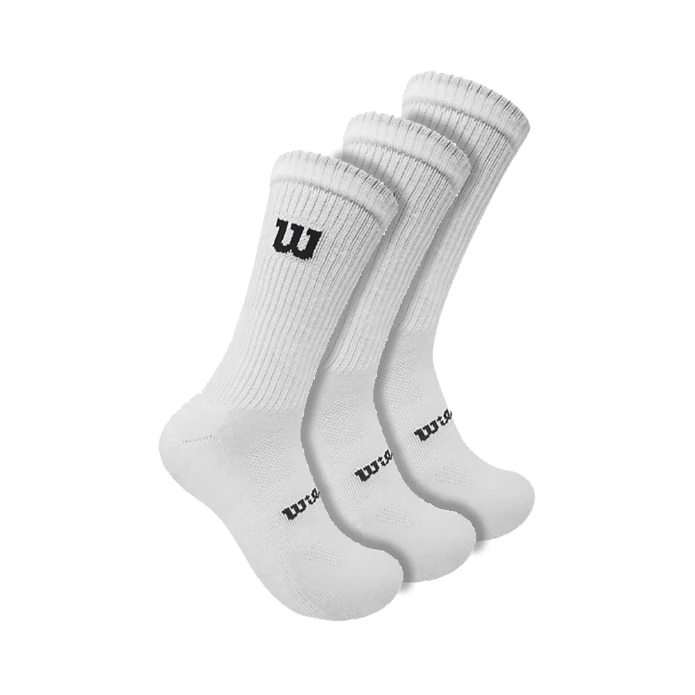 Meias Grandes Wilson B7975 - Branco (3 Pares)