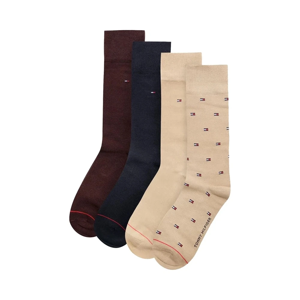 Meias Tommy Hilfiger TVM213DR07 003 - Masculino (4 Pares)