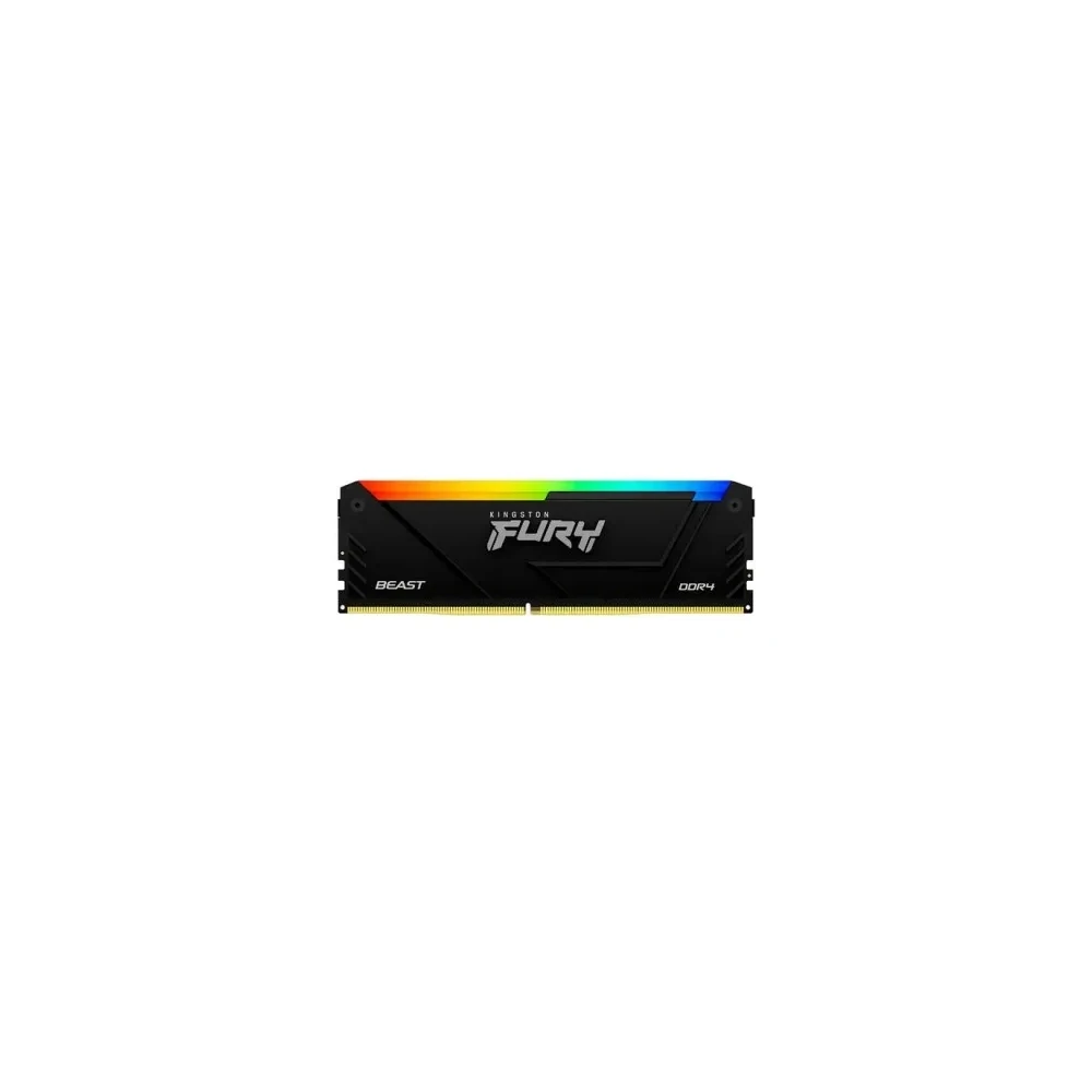 Memória DDR4 32GB 3200 Kingston Fury Beast RGB KF432C16
