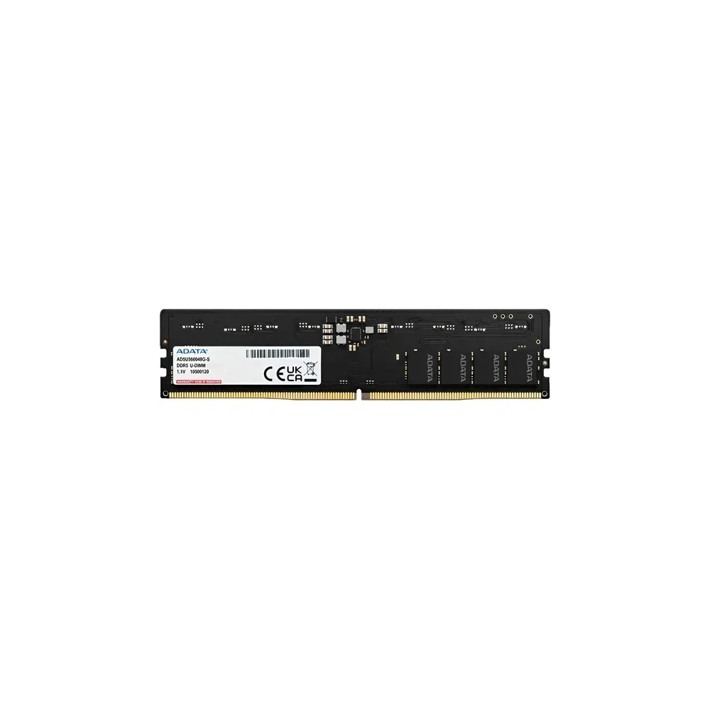 Memória RAM DDR5 ECC Adata Premier 8 GB 5600 MHz AD5U56008G-s - Preto