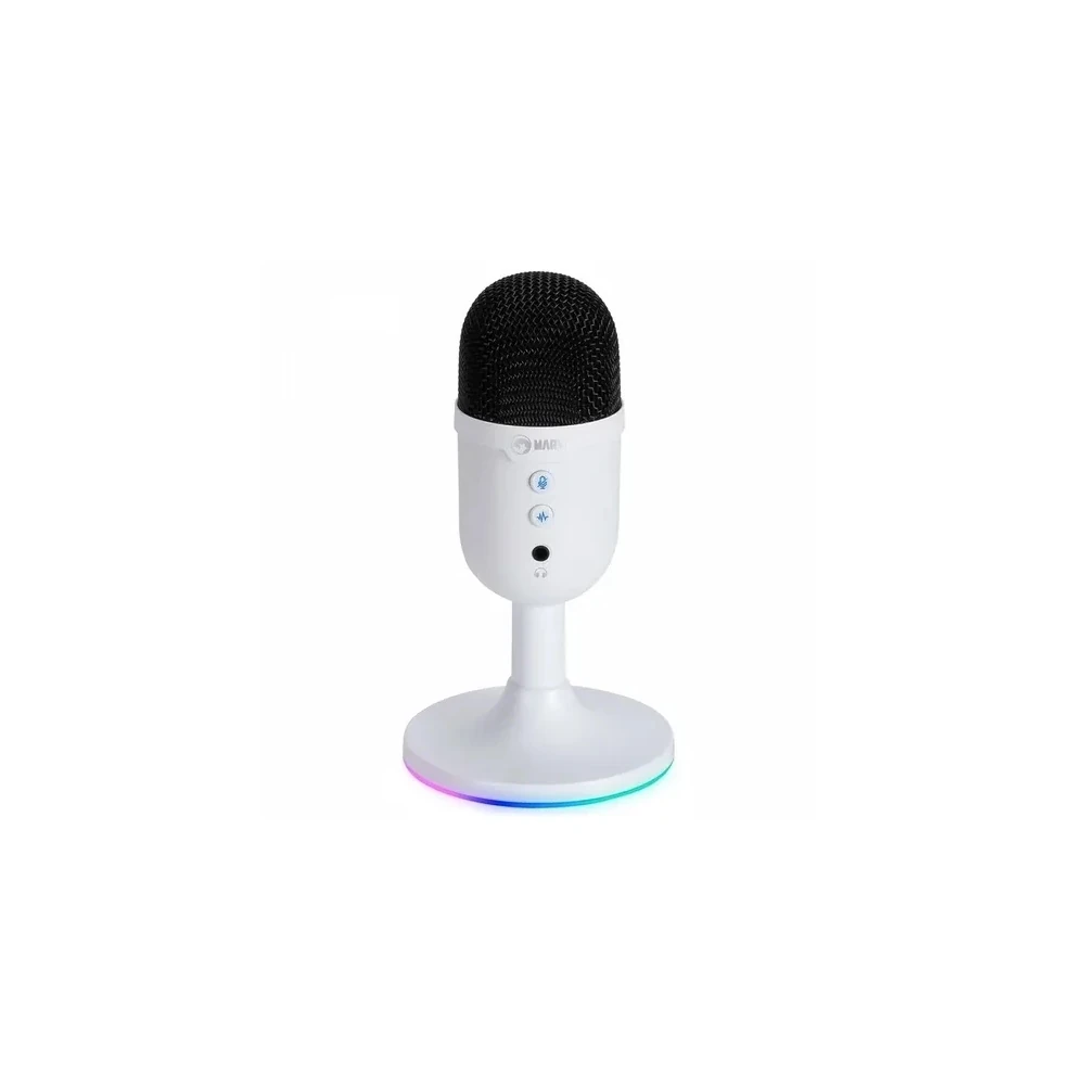 Microfone Marvo MIC-06WH USB Blast 40 Branco