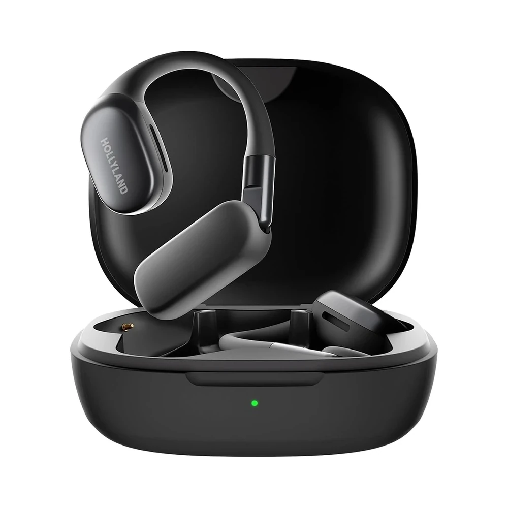 Microfone Sem Fio Hollyland Lark Max 2 M71E HL OWS Fone de Ouvido Monitor
